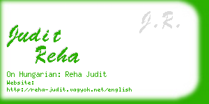 judit reha business card